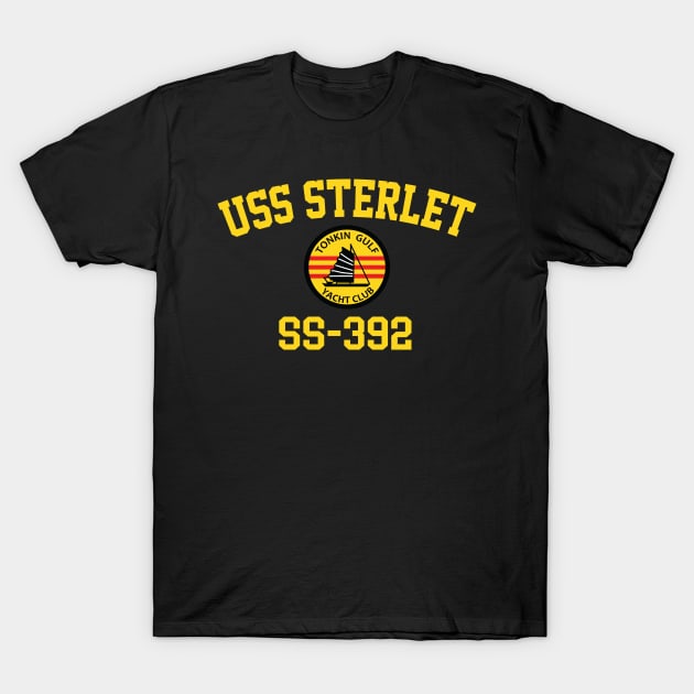 USS Sterlet SS-392 T-Shirt by Tonkin Gulf Yacht Club